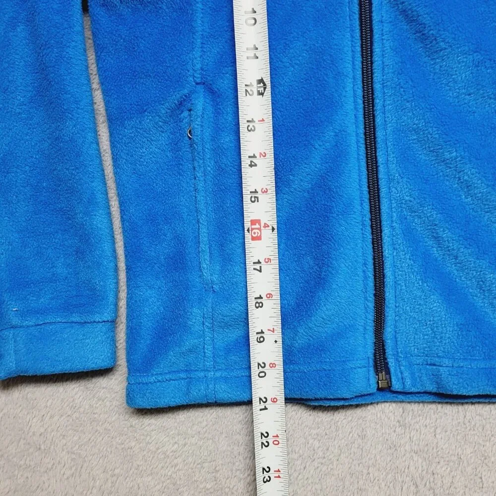 Columbia Jacket Boys Small 8 Blue Steen's Mountain 2 Fleece Full Zip All Season